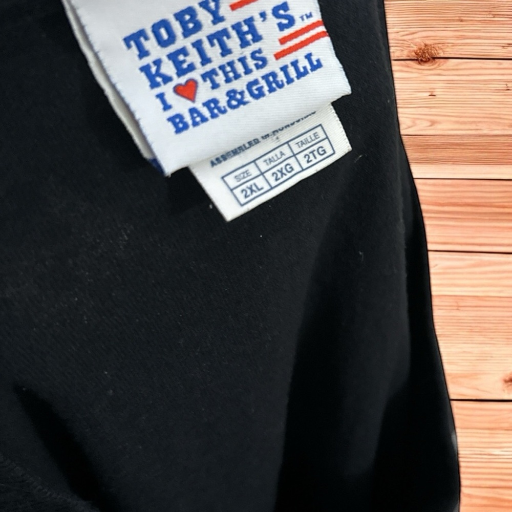 Toby Keith Graphic Tshirt Men’s 2XL Black Short Sleeve - Picture 4 of 6